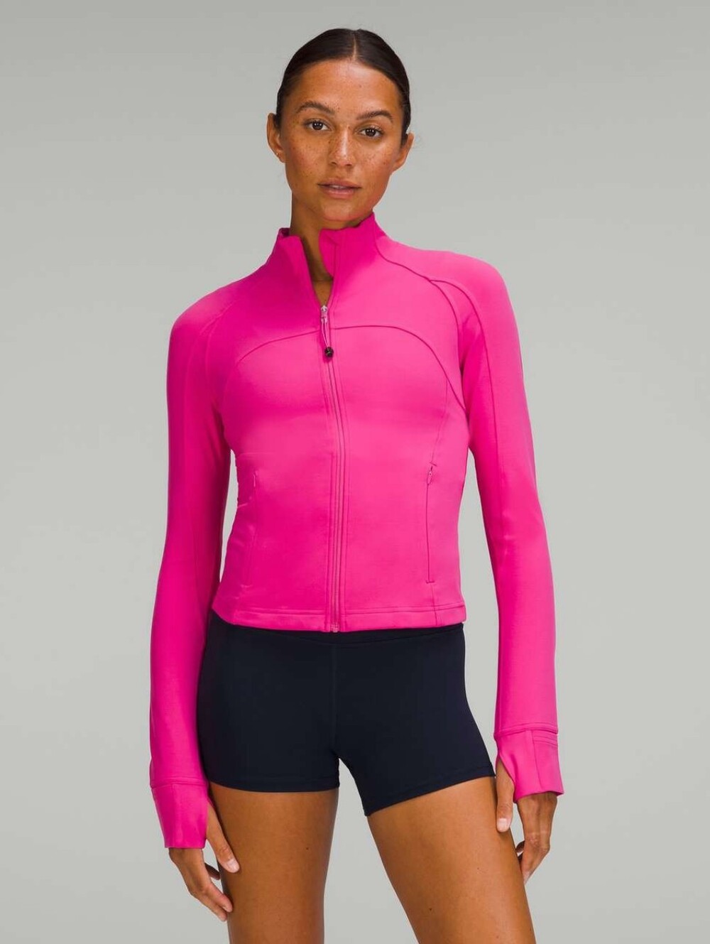 Lululemon Nulu Cropped Define Jacket Sonic Pink